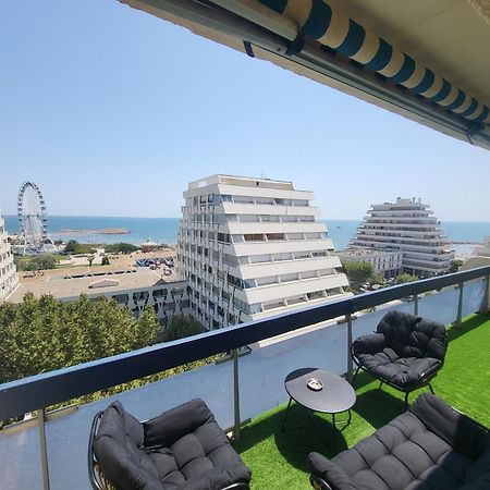 Appartement Lumineux Avec Vue Sur Mer A 50 M De La Plage Et Du Centre Λα Γκραντ-Μοτ Εξωτερικό φωτογραφία